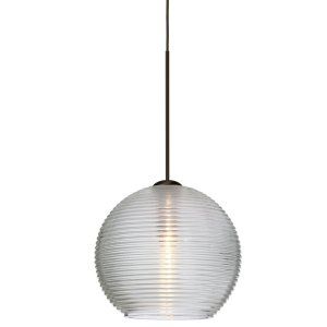 Besa Lighting BEL 1XC 461500 BR Kristall 6 1 Light Pendant