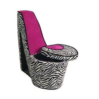 ORE High Heels Storage Side Chair HB4258B / HB4258R Color Pink