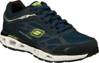 Mens Skechers Skech Cool Chill   Navy Training Shoes