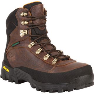 Georgia Crossridge Waterproof Steel Toe EH Hiker Work Boot   Dark Brown, Size 9,