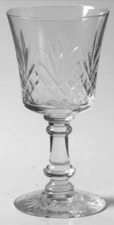 Fostoria Wakefield Wine Glass   Stem #6023, Cut #820