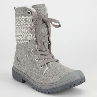 Innsbruck Womens Boots Grey In Sizes 6.5, 9, 8, 7, 7.5, 10, 6, 8.5 For Wom