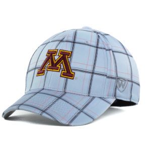 Minnesota Golden Gophers Top of the World NCAA Fuse Plaid One Fit Cap