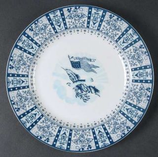 Woodmere Zachary Taylor Salad/Dessert Plate, Fine China Dinnerware   White House
