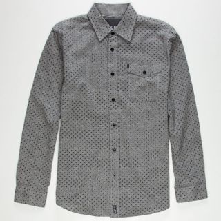 Dot Mens Shirt Charcoal In Sizes X Large, Xx Large, Medium, Large, Small F