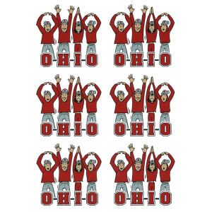 Ohio State Buckeyes Set of Stickers