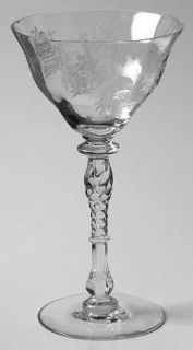 Tiffin Franciscan Persian Pheasant Champagne/Tall Sherbet   Stem #15037