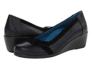 VIONIC with Orthaheel Technology Chloe Bow Wedge Womens Wedge Shoes (Black)