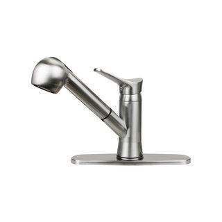 Dyconn Faucet Miracle Brushed Nickel Pull Out Kitchen Faucet