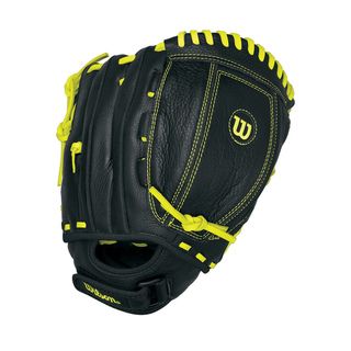 Wilson Game Soft A500 Gaming Gloves 11 Black/yellow (Black/yellowBrand WilsonFeaturesAll positionsMonsta webFastpitch specific modelTwo piece back closure for a secure fit2X palm construction to reinforce the pocketGame ready top grain leather shell pro