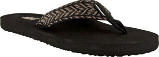 Mens Teva Mush II   Geo Ethnic Turkish Coffee Thong Sandals