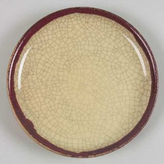 Pier 1 Crackle Collection Bread & Butter Plate, Fine China Dinnerware   Distress