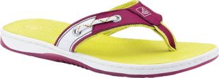 Womens Sperry Top Sider Seafish   Fuchsia/Lime Casual Shoes