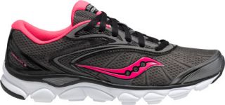 Womens Saucony Virrata 2   Grey/Pink/Black Running Shoes