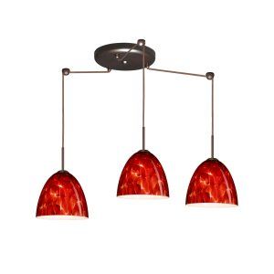 Besa Lighting BEL 3JC 447041 LED BR Vila Pendant