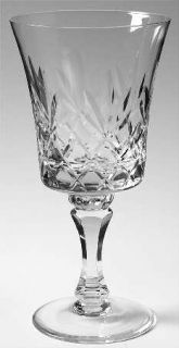 Lenox Jubilee Water Goblet   Clear,Criss Cross&Fan Cut Bowl,Flat Teas