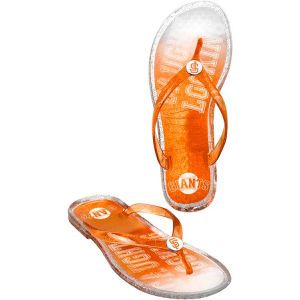 San Francisco Giants Forever Collectibles MLB Ladies Jelly Flip Flops