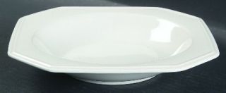 Mikasa Continental White Rim Soup Bowl, Fine China Dinnerware   Continental,All
