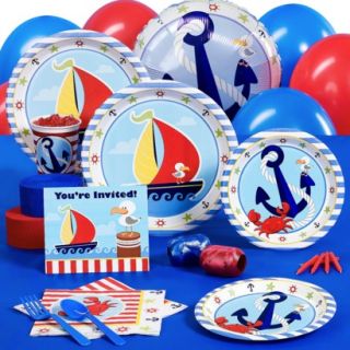 Anchors Aweigh Standard Party Pack for 8