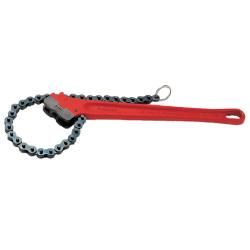 Ridgid 29 inch Chain Wrench (Cast ironJaw material Alloy steelApplications Close quartersTypeChain WrenchWeight 14.46 pounds)