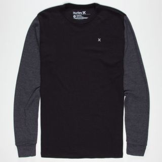 Colorblock Mens Thermal Black In Sizes Medium, Small, X Large, Xx Large,