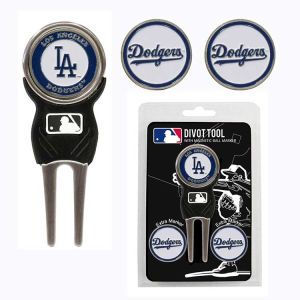 Los Angeles Dodgers Team Golf Divot Tool and Markers