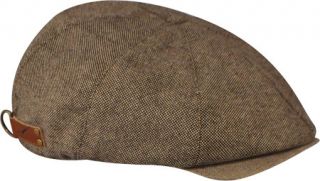 Kangol Donegal Tweed Ripley   Brown Hats