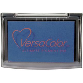 Versacolor Atlantic Ink Pad (AtlanticAcid freeNon toxicFade resistantSuperior pigment inkUnique hinged lidDimensions 1.87 inch x 3 inch pigment inkpadConforms to ASTM D 4236Imported )