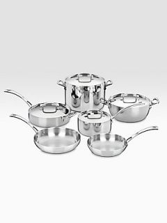 Cuisinart French Classic Tri Ply Stainless 10 Piece Set   No Color