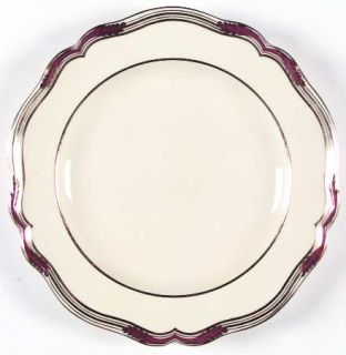 Spode Y479 Dinner Plate, Fine China Dinnerware   Cream Background,Burgundy/Gold