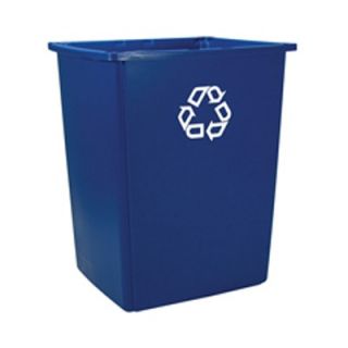 Rubbermaid Glutton Recycling Container, Rectangular, 56