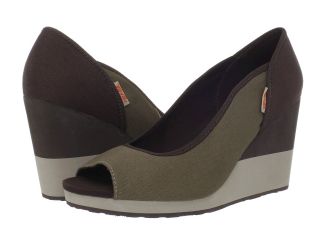 Teva Mush Promenade Womens Wedge Shoes (Brown)