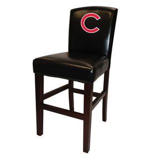 Mlb Chicago Cubs Black 24 inch Counter Stool