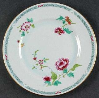Gorham Town Garden Salad Plate, Fine China Dinnerware   Pink & Yellow Flowers, A