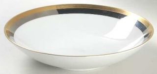Sango Royal Muse Coupe Soup Bowl, Fine China Dinnerware   Gold Trim, Coupe    Sh