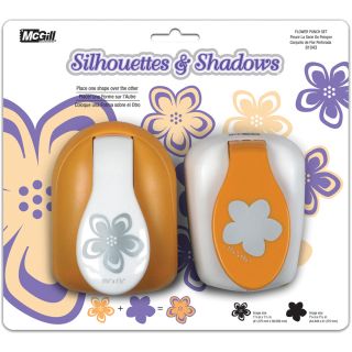 Silhouettes and Shadows Lever Punch Set 2/pkg flower