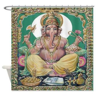  Ganesha, Lord of Success Shower Curtain  Use code FREECART at Checkout