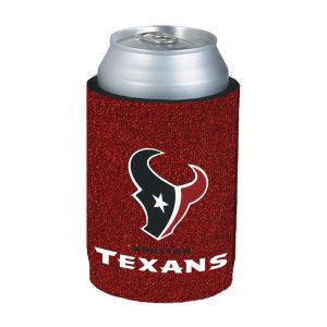 Houston Texans Glitter Can Coozie