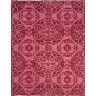 Safavieh Handmade Wyndham Red Wool Rug (89 X 12)