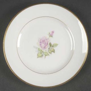 Franconia   Krautheim Franconia Rose Bread & Butter Plate, Fine China Dinnerware
