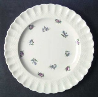 Spode 2/7887 Dinner Plate, Fine China Dinnerware   Chelsea Wicker, Flower Sprigs