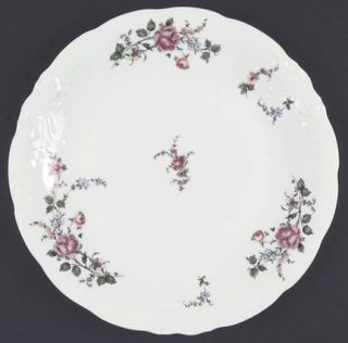 Wawel Sheraton Rose Dinner Plate, Fine China Dinnerware   Multicolor Flowers,Sca