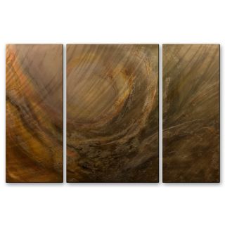 Laura Warburton Union Metal Wall Art (MediumSubject AbstractOuter dimensions 23.5 inches tall x 38 inches wide )