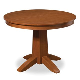 Arts and Crafts Cottage Oak Round Dining Table