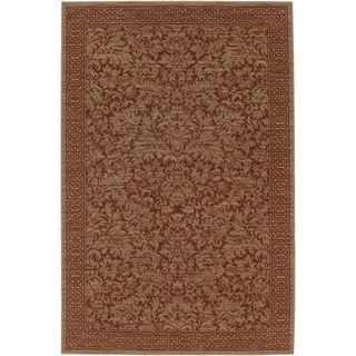 Karastan Elan Shelley Henna Rug (86 X 116)