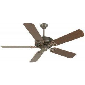 Craftmade CRA K10930 CXL 52Standard Plus Series Aged Bronze Ceiling Fan with