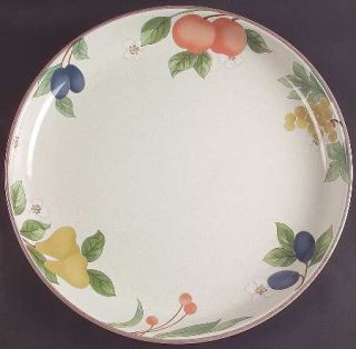 Mikasa Fruit Panorama Party/Serving/Chip & Dip Plate, Fine China Dinnerware   Co