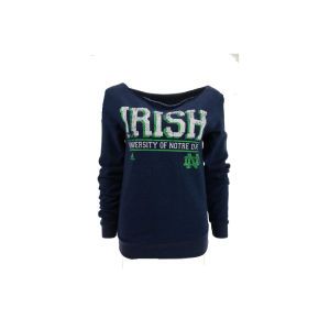 Notre Dame Fighting Irish adidas NCAA Womens Book Store Long Sleeve Boatneck
