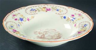 Royal Doulton Beaufort, The (Center Design) Rim Soup Bowl, Fine China Dinnerware