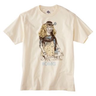 Mens ET Dress Up Graphic Tee   Off White L